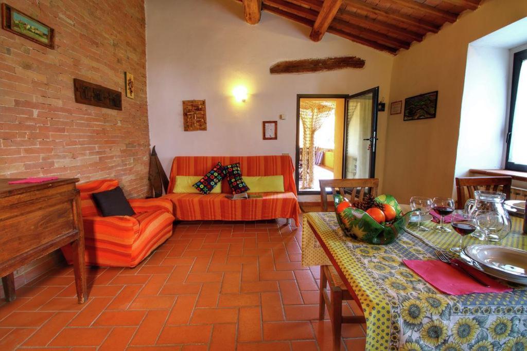 Podere Il Tigliolo Castiglione dʼOrcia Eksteriør billede